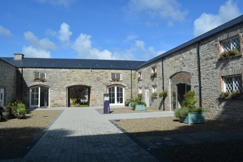 stable block visitor centre Vandeleur Walled Garden and Visitor Centre near Kilrush, Co. Clare, Ireland