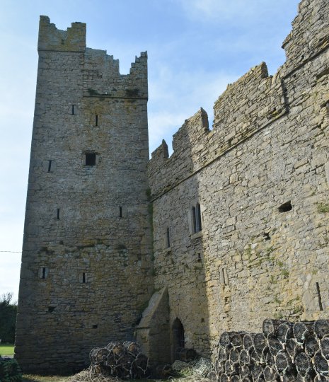 Slade village, Co. Wexford, south-east Ireland