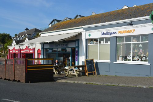 Indulge Gourmet Foods (Coffee, Icecream, Bakery, Deli), The Bay Cafe and Mulligan's Pharmacy Dunmore East, Co. Waterford, Ireland