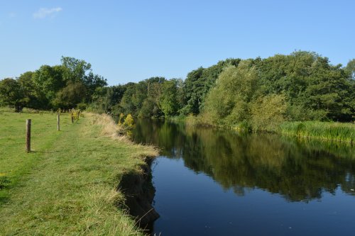 River Nore walk from Bennettsbridge to Killkenny, Co. Kilkenny, Ireland