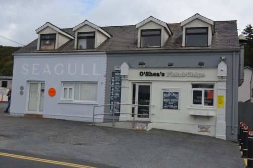 The Seagull Bakery and O'Shea's Fish and Chips Dunmore East, Co. Waterford, Ireland