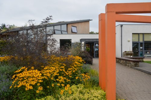 Entrance to the Grow HQ Cafe Garden, Co. Waterford, Ireland