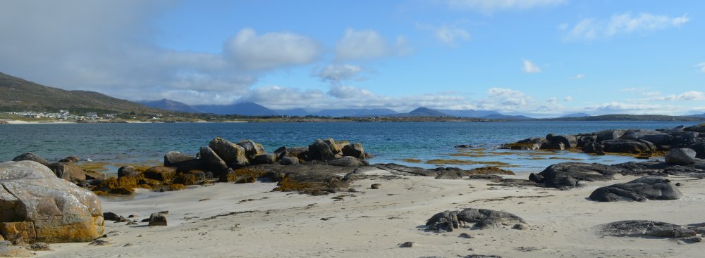 Stunning secenery all around Gurteen Bay Beach, Connemara, Co. Galway, Ireland