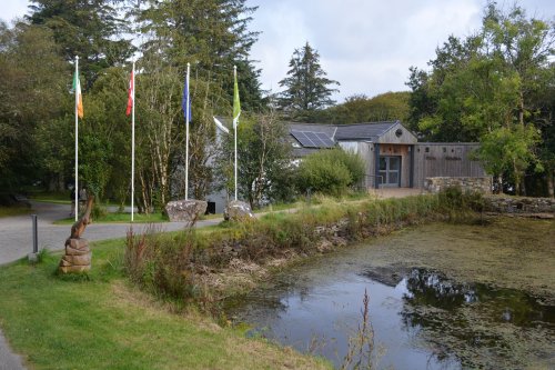 Entrance to the Connemra National Park Centre, Co. Galway, Ireland