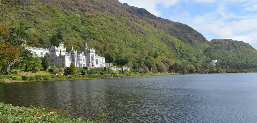 The lake by Kylemore Abbey, Connemara, Co. Galway, Ireland