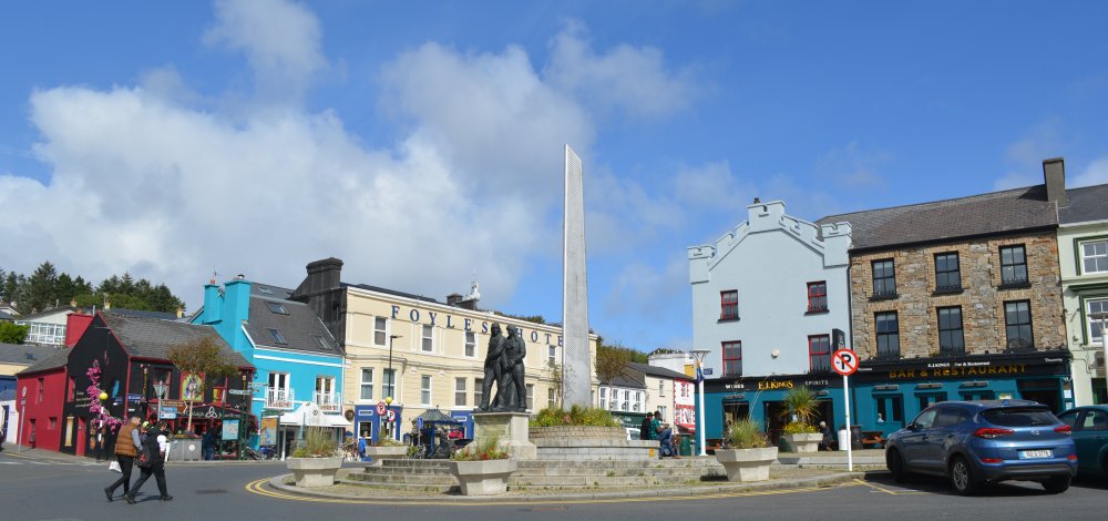 Market Square, Clifden Town, Connemara, Co. Galway, Ireland
