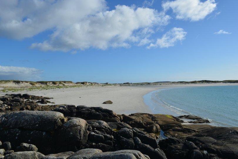The very scenic Dogs Bay Beach, Connemara, Co. Galway, Ireland