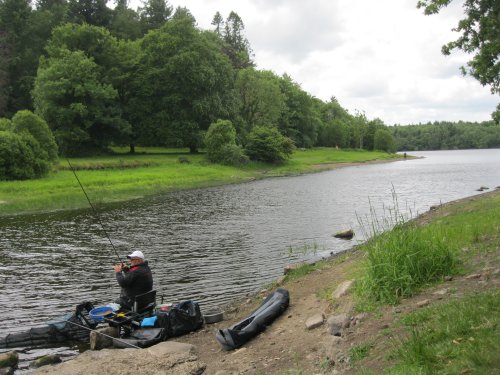 A good fishing spot in Killykeen Forest Park, Co. Cavan, Ireland