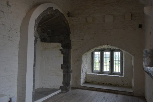The chapel in Ormond Castle, with fine carvings of Angels, Carrick-on-Suir