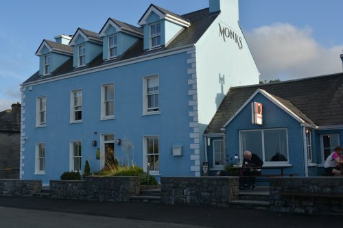 The Monks Hotel, for good food in Ballyvaughan, Co. Clare, Ireland