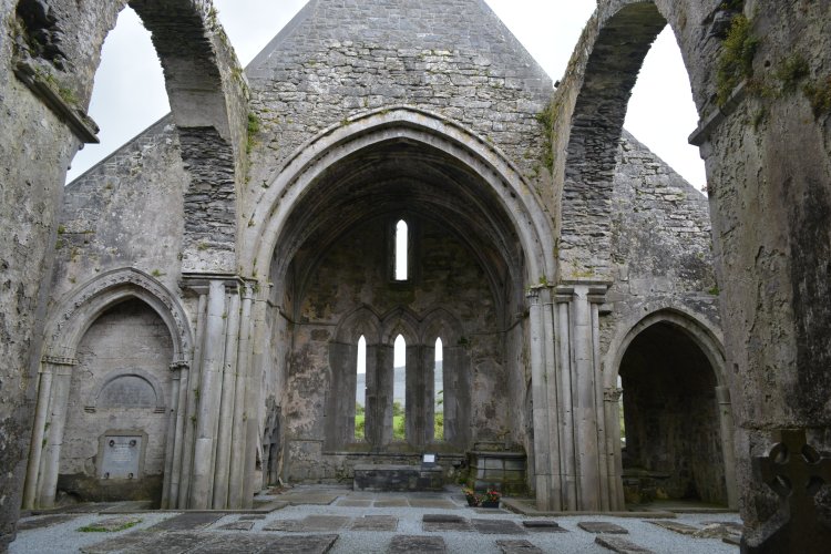 Corcomroe Abbey The Burren, Co. Clare, West of Ireland