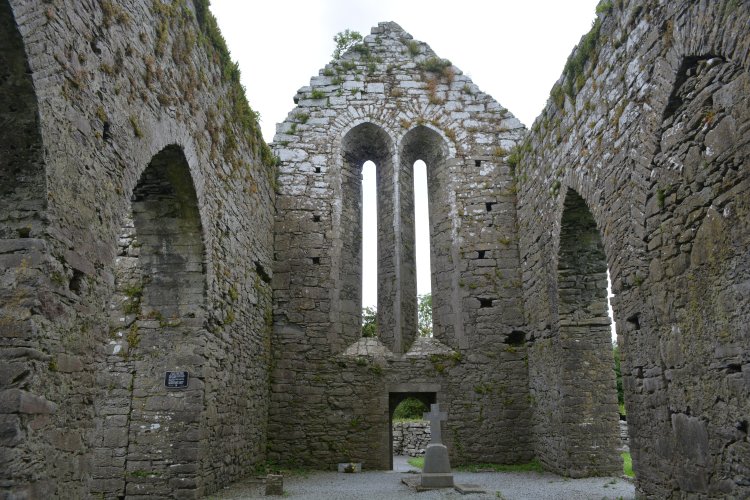 Corcomroe Abbey The Burren, Co. Clare, West of Ireland