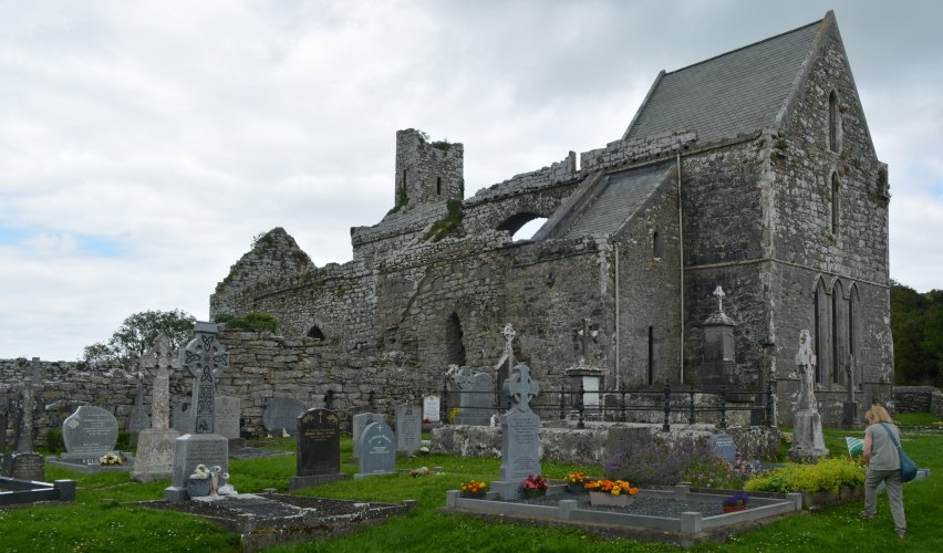Corcomroe Abbey The Burren, Co. Clare, West of Ireland