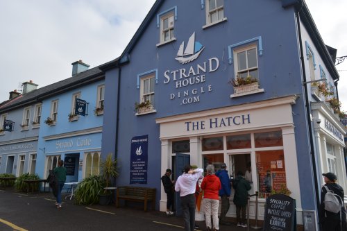 THE fish & chips HATCH of STRAND HOUSE, Dingle, Co. Kerry, Ireland