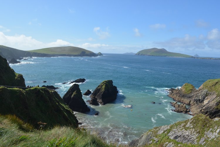Dunquin village pier, Dingle Peninsula, Co. Kerry, Wild Atlantic Way, Ireland
