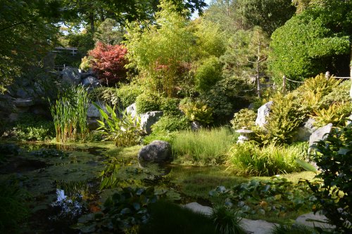 The Gardens of Peace and Harmony of the Lafcadio Hearn Japanese Gardens, Tramore, Co. Waterford, Ireland