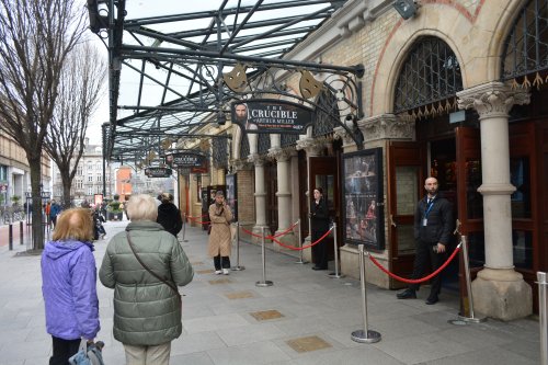 The entrance to the Gaiety Theatre, Dublin