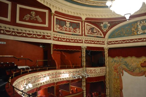 The entrance to the Gaiety Theatre, Dublin
