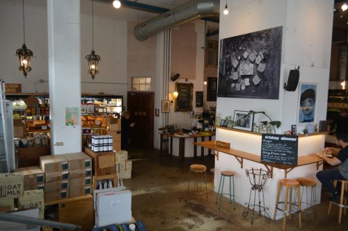 The shop of the Fumbally Cafe, Restaurant, Bakery & Shop, Dublin