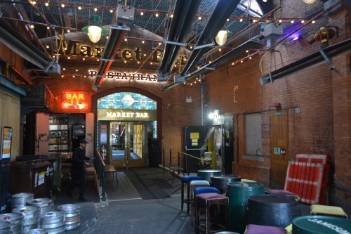The Market Bar in St George's Arcade Market, Dublin