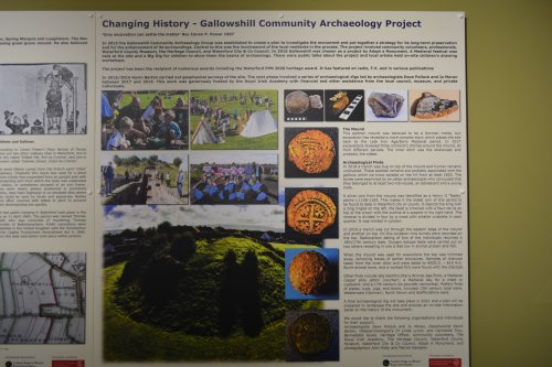 information boards about the history of Dungarvan, Co. Waterford, Ireland