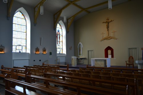 The interior of the 'modern' St Augustine's Church, Friar's Walk, Abbeyside, Dungarvan, County Waterford
