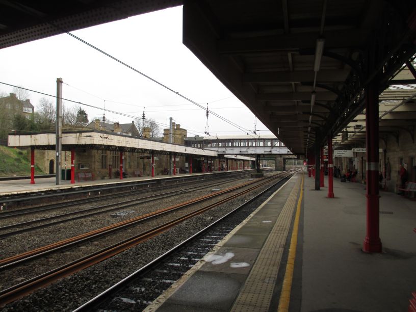 Trainspotting at Lancaster station