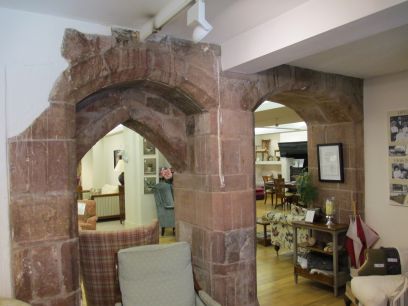 Fragments of Medieval Chester crypts undercrofts three arches Dutch ...