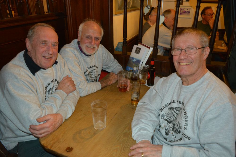 The 50th Wasdale Head Bangers annual reunion, Wasdale Head Inn, Cumbria, England