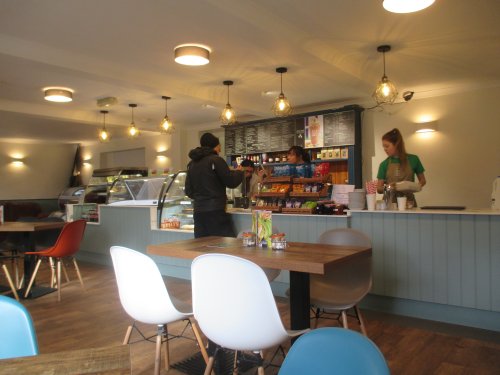 Woolly Sheep Cafe in Danby Lodge Moors Centre North York Moors National Park