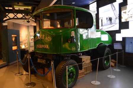 Sentinel 10-12 ton Super Tractor No. 44 Criddle & Co. Liverpool, built in 1927 by the Sentinel Steam Wagon Company Museum of Liverpool