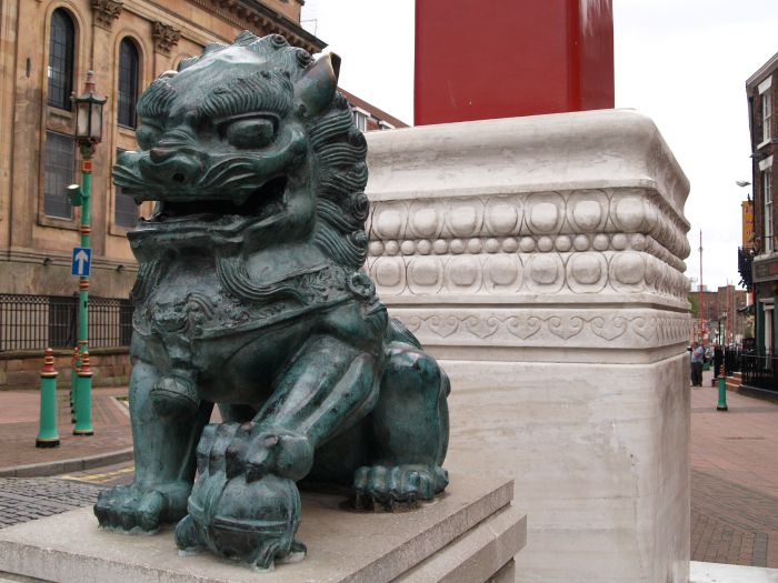 A fine Chinese dragon Chinatown Liverpool