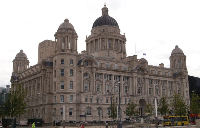The Port of Liverpool building - ex Mersey Docks and Harbour Board Offices built in 1907 by Thornley Liverpool