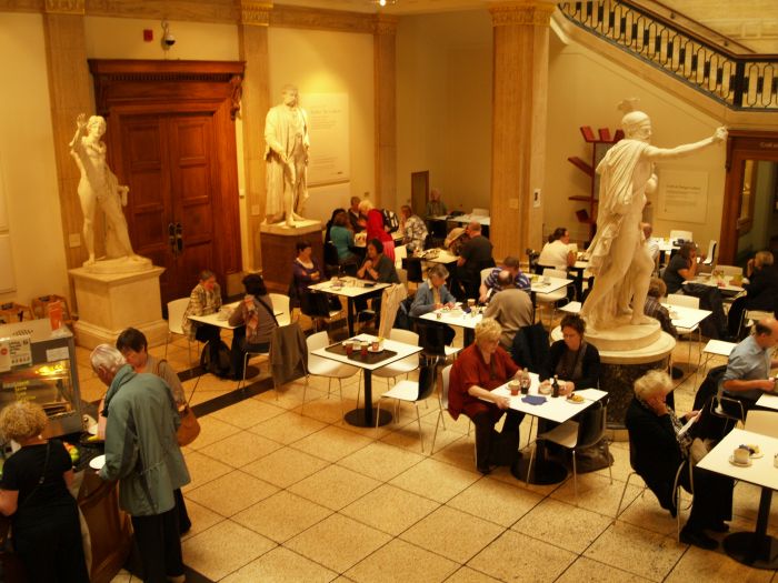 Walker Art Gallery Cafe restaurant Liverpool