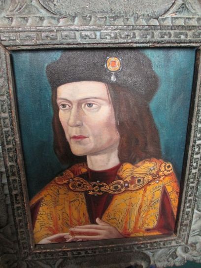 Portrait of Richard III in Leicester