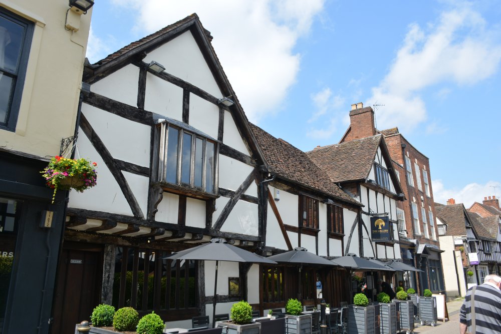  timber-framed houseThai Gallery and Restaurant 26-32 Friar Street Worcester England