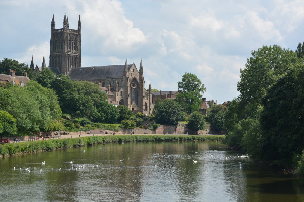 River Severn Worcester England