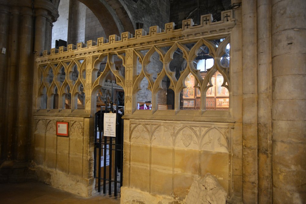 Chapel of Saint James Tewkesbury Abbey Gloucestershire England