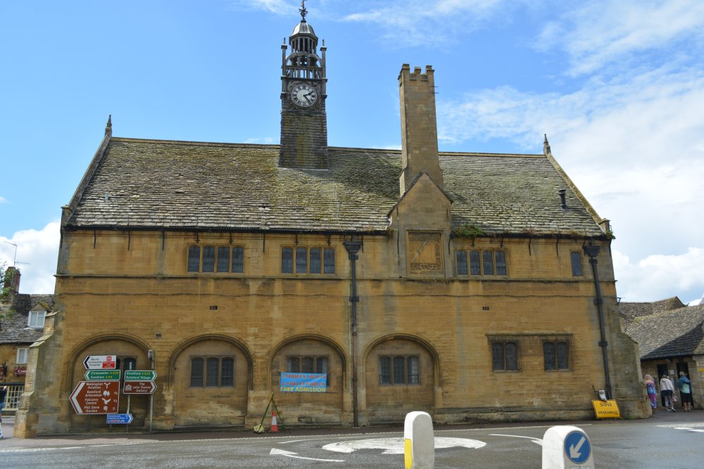 Redesdale Market Hall High Street Moreton-in-Marsh market town Cotswolds Gloucestershire England