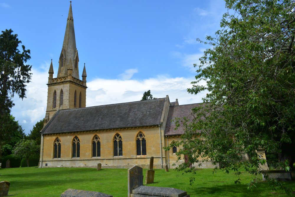 Parish Church of St David Moreton-in-Marsh market town Cotswolds Gloucestershire England
