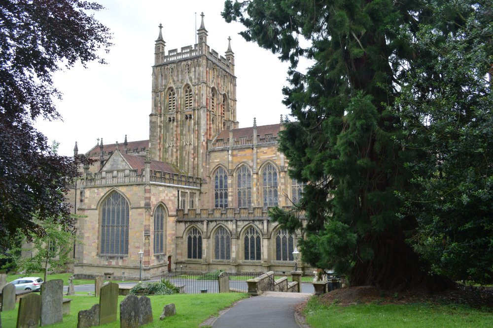 Great Malvern Priory Church Worcestershire England