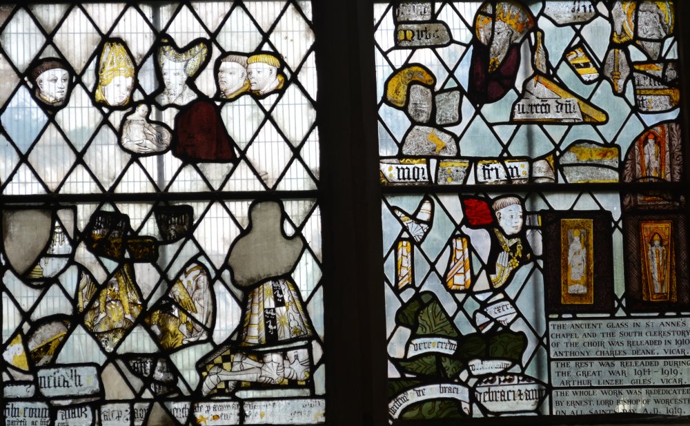 Great Malvern Priory Church Worcestershire England