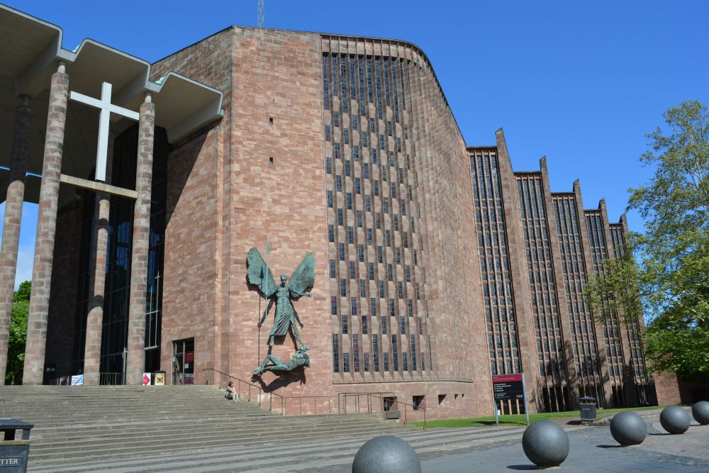 modern Coventry Cathedral new