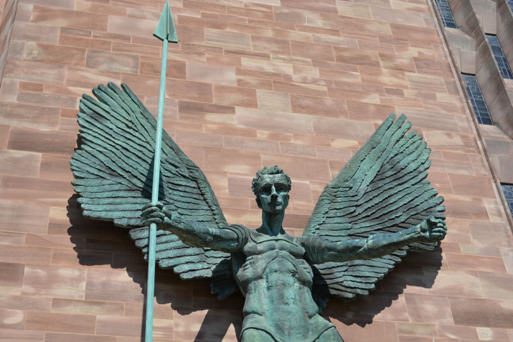 modern Coventry Cathedral new