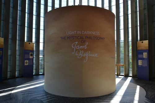 Jacob Bohme Exhibition modern Coventry Cathedral new
