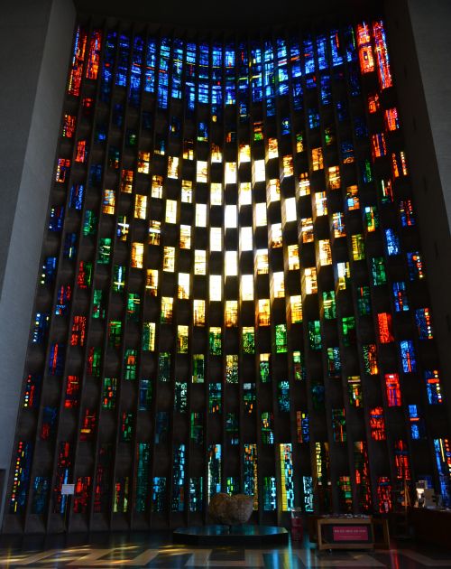 modern Coventry Cathedral new