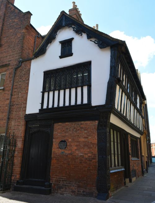timber framing of No 22 Bayley Lane, City of Coventry