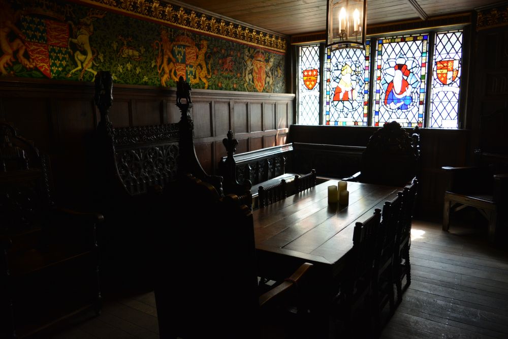 Old Council Chamber of St Mary's Guildhall Coventry