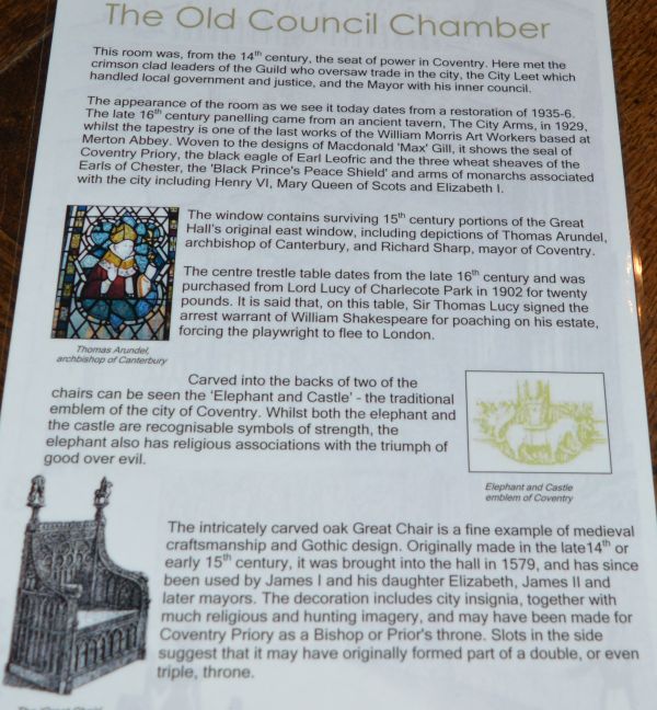 St Mary's Guildhall Coventry