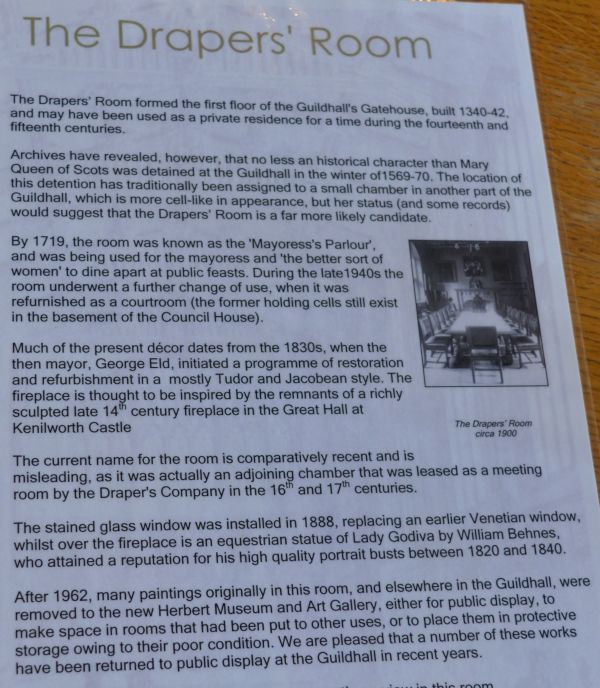 St Mary's Guildhall Coventry